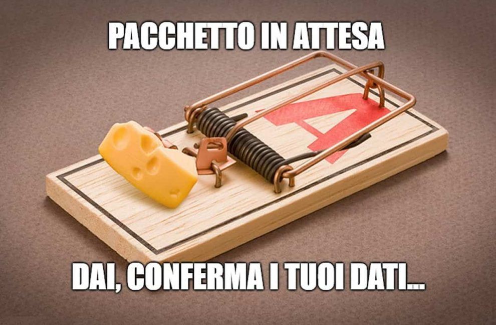 pacchetto-in-attesa-truffa-sms “Pacchetto in attesa per te, si prega di confermare”… La nuova truffa via SMS/Whatsapp