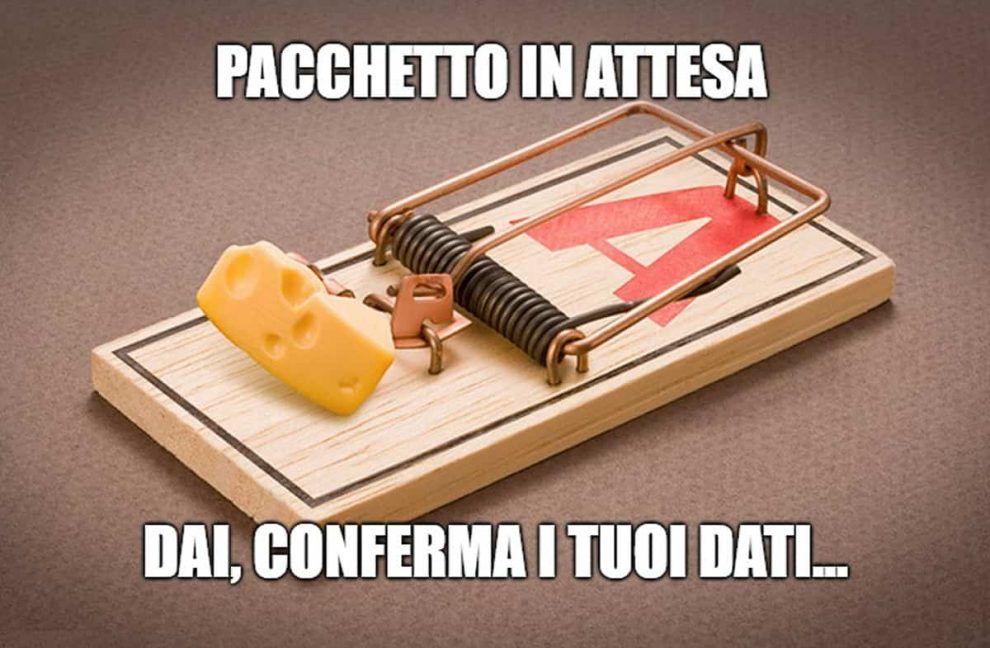 “Pacchetto in attesa per te, si prega di confermare”… La nuova truffa via SMS/Whatsapp