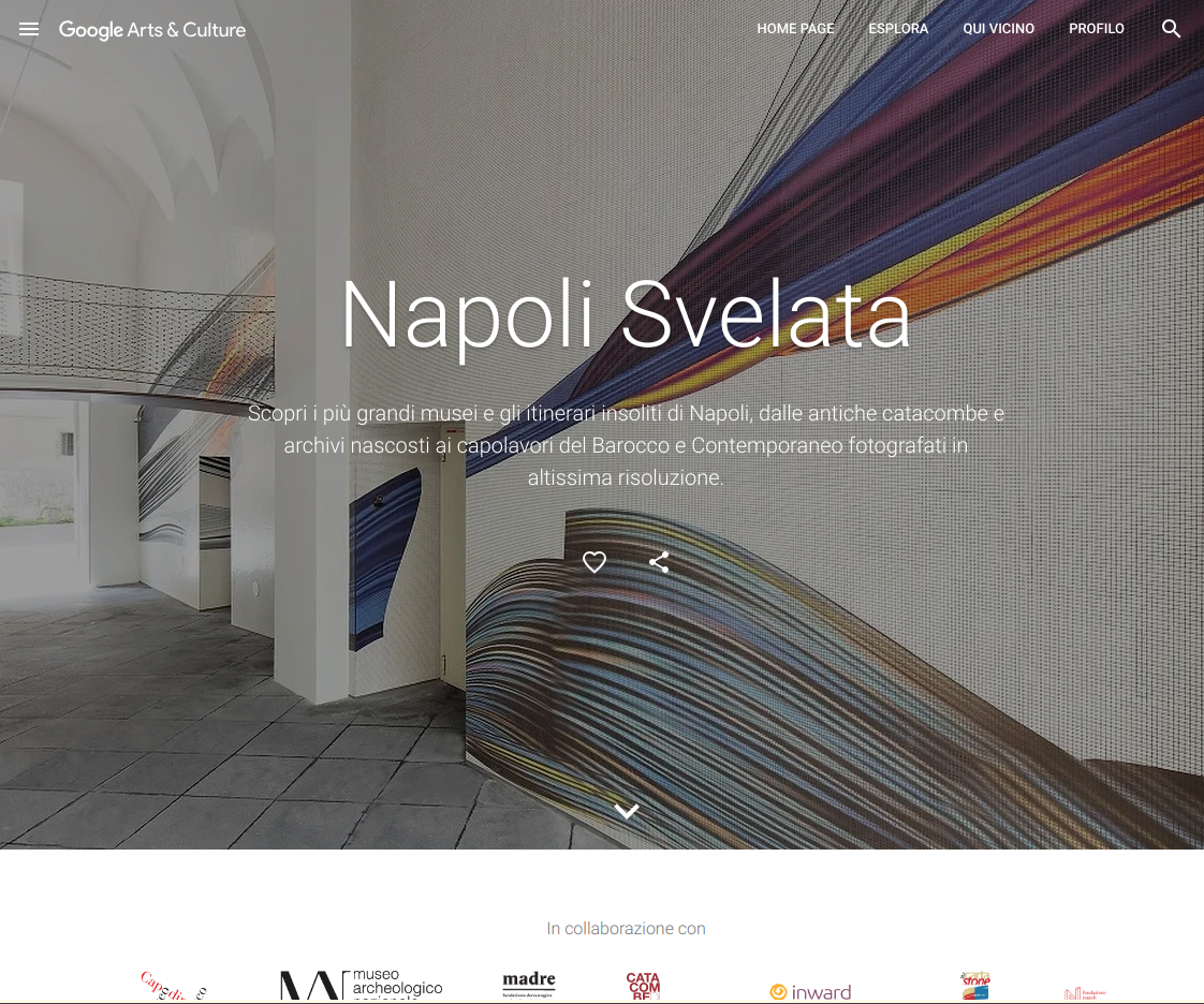 Google raccoglie “l’oro di Napoli” su Arts & Culture: arte antica, moderna e contemporanea per tutti (video)