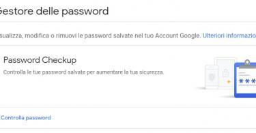 Google Password Checkup : nuova funzione di google per controllare la sicurezza delle password e sapere se sono state compromesse