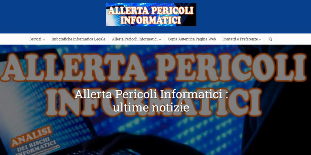 home_allerta Allerta Pericoli Informatici è su tutte le piattaforme Social : ora anche in Podcast