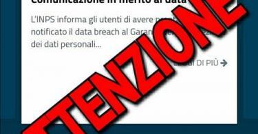 CORONAVIRUS: COVID-19 FALSO SITO DELL’INPS PER DIFFUSIONE MALWARE SU TELEFONI CELLULARI CON SISTEMA OPERATIVO ANDROID