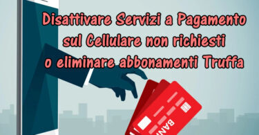 Voglio disattivare un abbonamento non richiesto sul mio piano telefonico o sulla mia carta : liberarsi degli abbonamenti truffa