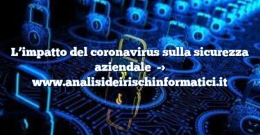 L’impatto del coronavirus sulla sicurezza aziendale