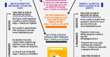 Una guida visiva che vi aiuta a difendervi dalle molestie online