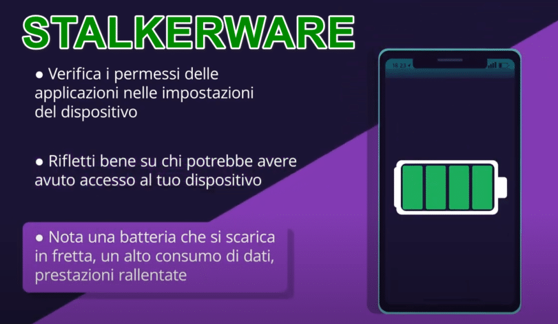Cosa sono gli stalkerware? scoprilo in questo video di 4 minuti e scopri come proteggerti