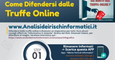 COME DIFENDERSI DALLE TRUFFE ONLINE :  I NOSTRI CONSIGLI