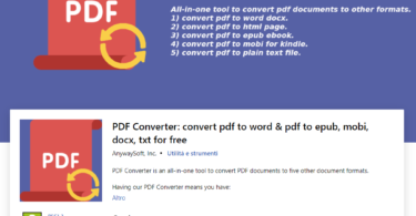 Convertire un file PDF in Immagini gratuitamente e leggerlo su una SMART TV