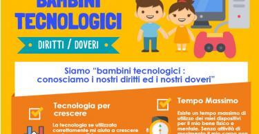 SIAMO BAMBINI TECNOLOGICI : un mini decalogo da appendere nella propria casa