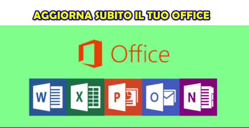 Ricordati di installare gli aggiornamenti di Microsoft Office