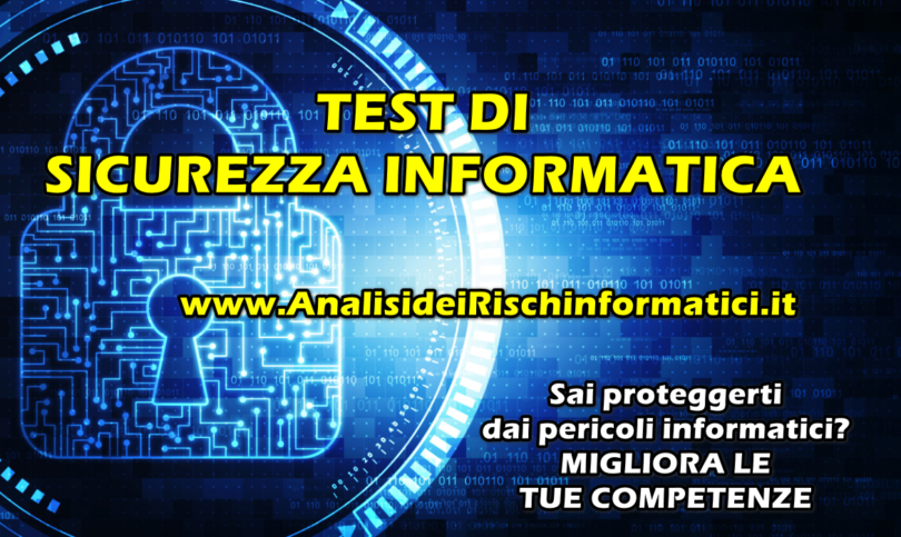 test di sicurezza informatica