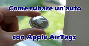 Come rubare un’auto con Apple AirTags