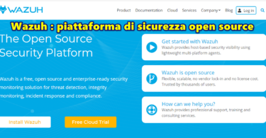 Wazuh : piattaforma di sicurezza open source per proteggere la tua azienda dalle maggiori minacce informatiche