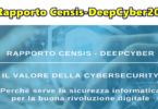 1° Rapporto Censis-DeepCyber: il valore della cybersecurity