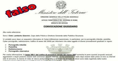 FALSO ATTO DI CITAZIONE : POLIZIA GIUDIZIARIA Rapporto _n.629990 del 08/06/2022/ Re: ACCUSA!