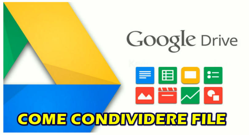 Come condividere file e cartelle su Google Drive