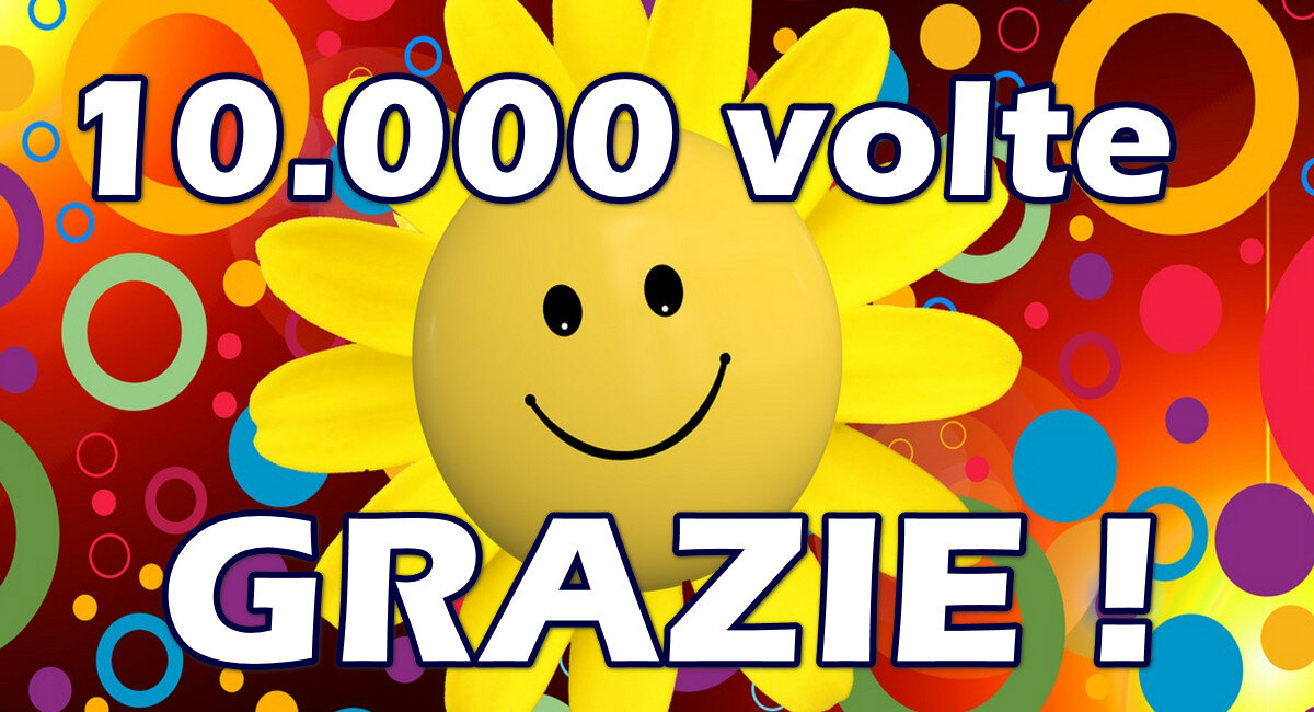 10.000 VOLTE GRAZIE : LA PAGINA FACEBOOK DI ANALISIDEIRISCHINFORMATICI