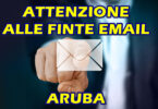 ARUBA PHISHING : Promemoria Dominio con account di posta in scadenza