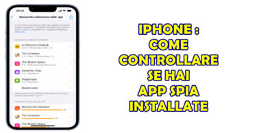 iPhone : come controllare se hai app spia installate