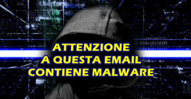 Attenzione alla email con oggetto : Pagamento tramite bonifico errato