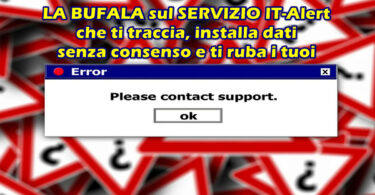 LA BUFALA sul SERVIZIO IT-Alert che ti traccia, installa dati senza consenso e ti ruba i tuoi