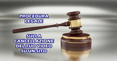 FAKE : PROCEDURA LEGALE SULLA CANCELLAZIONE DEL TUO VIDEO SU UN SITO: EMERGENZA 🆘 AVVISO A TE VITTIMA