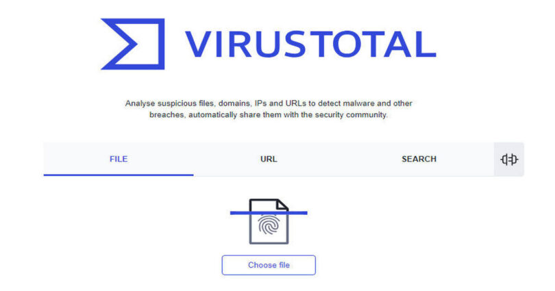 CONTROLLA UN FILE O UNA PAGINA WEB AL VOLO CON VIRUS TOTAL