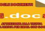 GOOGLE DOCUMENTI : ATTENZIONE ALLA TRUFFA CHE ARRIVA PER EMAIL CON G-DOCS