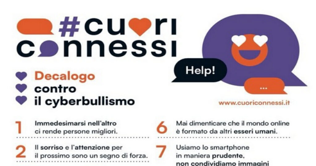 decalogo contro cyberbullismo POLIZIA POSTALE : CUORICONNESSI ANNUNCIA IL PRIMO DECALOGO CONTRO IL CYBERBULLISMO