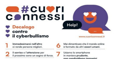 POLIZIA POSTALE : CUORICONNESSI ANNUNCIA IL PRIMO DECALOGO CONTRO IL CYBERBULLISMO