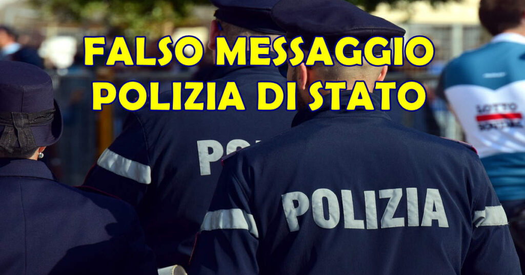 falso messaggio polizia di stato FALSO messaggio da parte del commissario di polizia Pisani: Partecipa al FILE N. 0010-807/SEW-I/2024