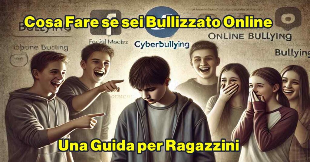 cosa fare se sei bullizzato online Cosa Fare se Sei Bullizzato Online: Una Guida per Ragazzini