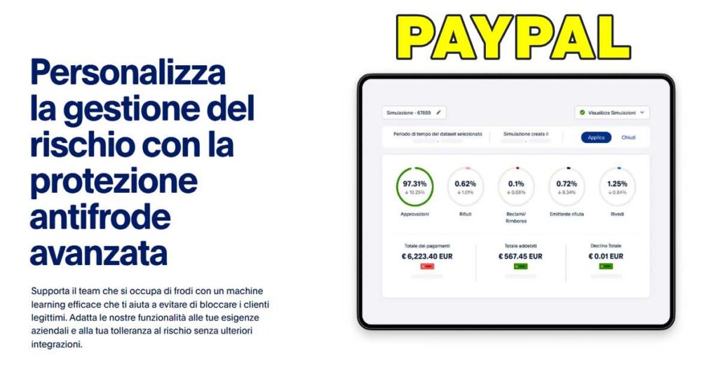 paypal protezione anti frode avanzata PAYPAL : ATTIVA SUBITO IL NUOVO SISTEMA PROTEZIONE ANTI FRODI AVANZATA