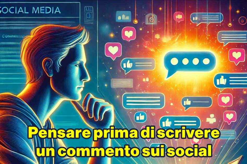 pensare prima di scrivere un commneto sui social Pensare prima di scrivere un commento sui social: l’arte di commentare con responsabilità