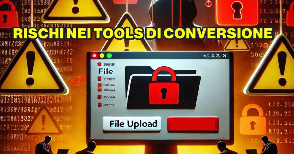 rischi tools di conversione I RISCHI NELL’UTILIZZARE UN TOOL DI CONVERSIONE FILE ONLINE