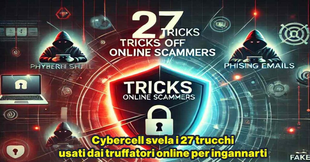 trucchi truffatori online Cybercell svela i 27 trucchi usati dai truffatori online per ingannarti