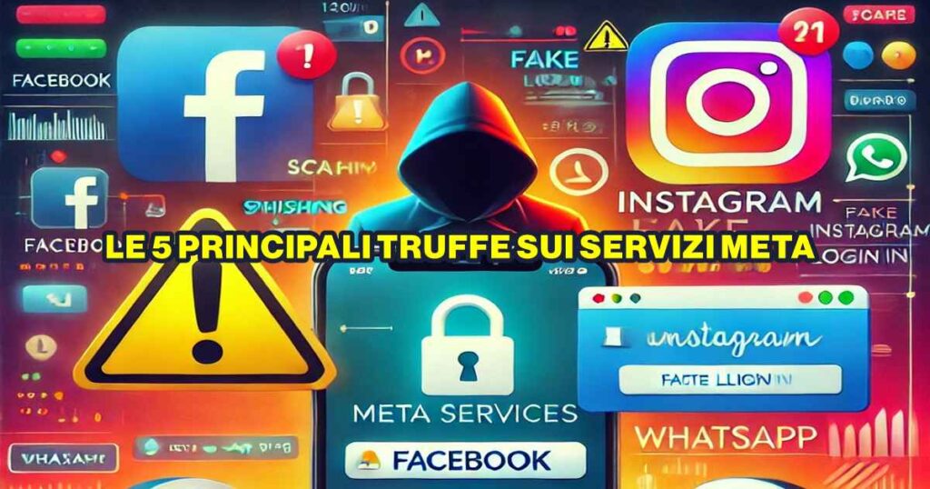 truffe sui servizi meta LE 5 PRINCIPALI TRUFFE SUI SERVIZI META: FACEBOOK, INSTAGRAM E WHATSAPP