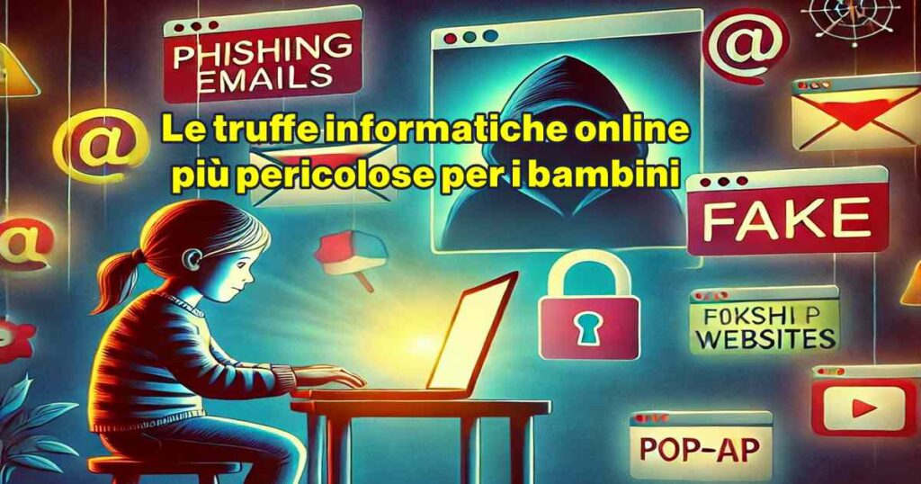 truffe online bambini Le truffe informatiche online più pericolose per i bambini