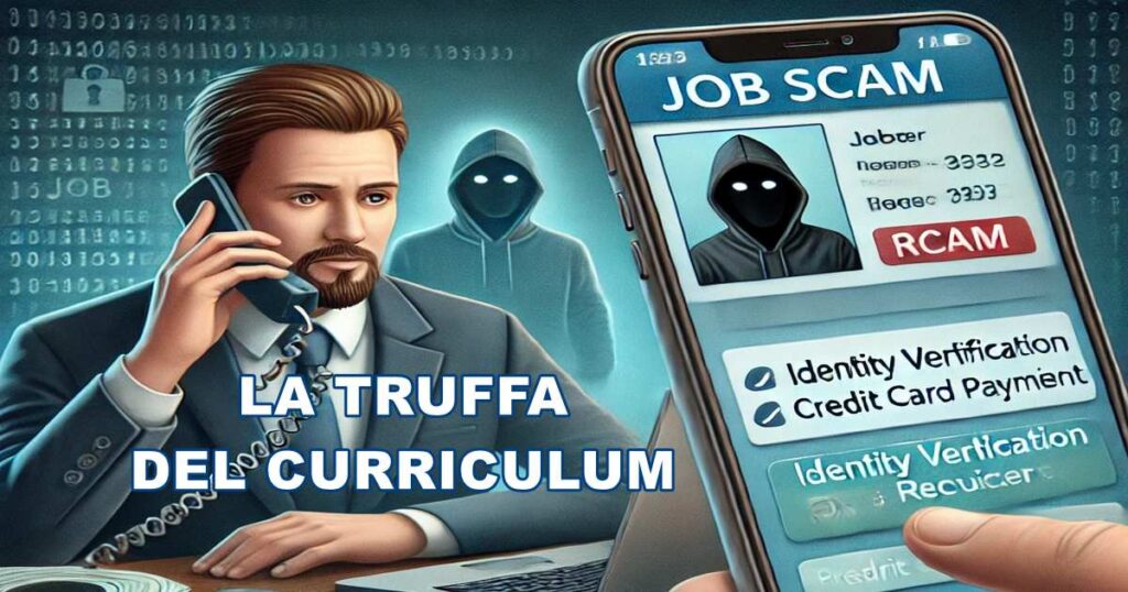 truffa del curriculum LA TRUFFA DEL CURRICULUM: QUANDO UNA TELEFONATA TI RUBA DATI E SOLDI