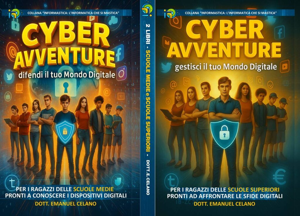 Cyber Avventure - 2 libri ma un'unica missione: accompagnare i ragazzi nel mondo digitale con consapevolezza