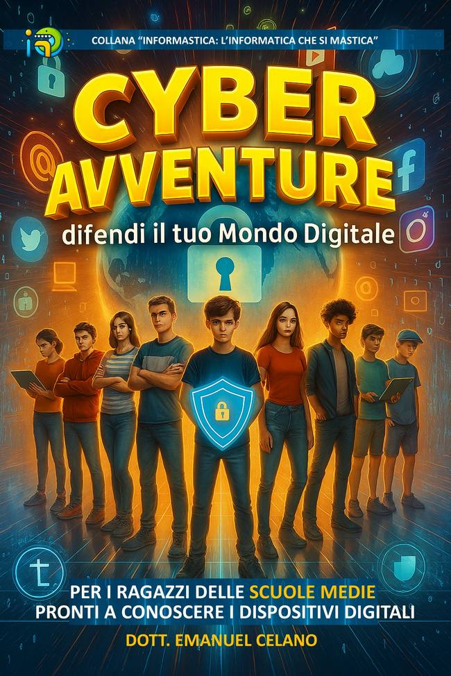 CYBER AVVENTURE: UN LIBRO ILLUSTRATO PER DIFENDERE IL MONDO DIGITALE DEI RAGAZZI