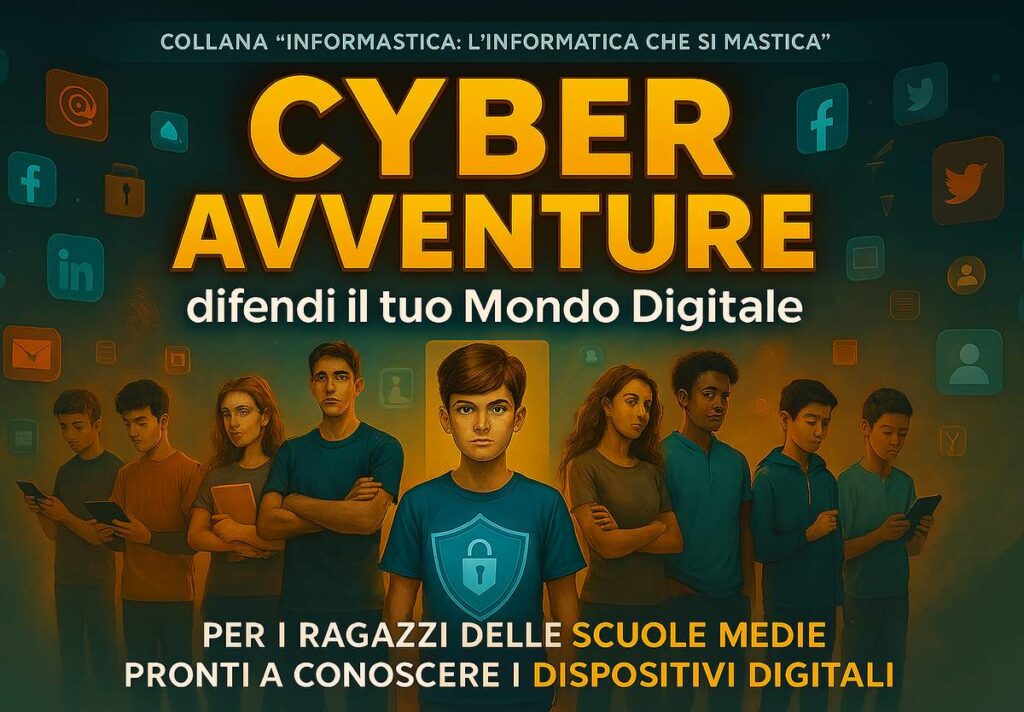cyber avventure difendi il tuo mondo digitale libro dott emanuel celano CYBER AVVENTURE: UN LIBRO ILLUSTRATO PER DIFENDERE IL MONDO DIGITALE DEI RAGAZZI