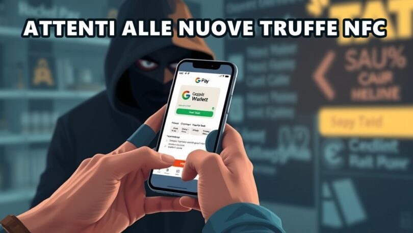 ATTENTI ALLE NUOVE TRUFFE NFC: HACKER NASCONDONO CARTE CLONATE NEI PORTAFOGLI DIGITALI