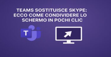 TEAMS SOSTITUISCE SKYPE: ECCO COME CONDIVIDERE LO SCHERMO IN POCHI CLIC