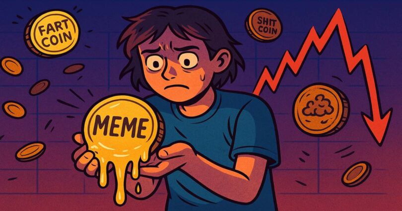 MEME COIN: PERCHÉ I TUOI SOLDI POSSONO VOLARE VIA IN UN ATTIMO