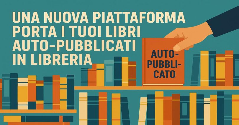 UNA NUOVA PIATTAFORMA PORTA I TUOI LIBRI AUTO-PUBBLICATI IN LIBRERIA