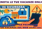 UNA GUIDA COMPLETA PER PRENOTARE LE TUE VACANZE IN SICUREZZA SUL WEB ed ora anche con le IA