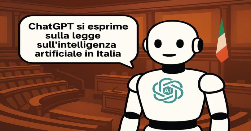 CHATGPT si esprime sulla Legge sull’intelligenza artificiale in Italia (Legge 23 settembre 2025, n. 132 – testo completo)