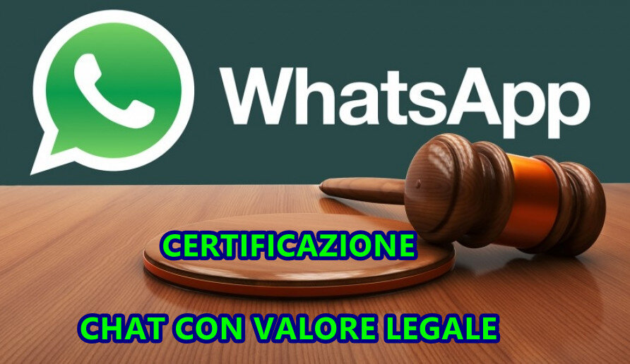 Certificazione Chat con valore legale